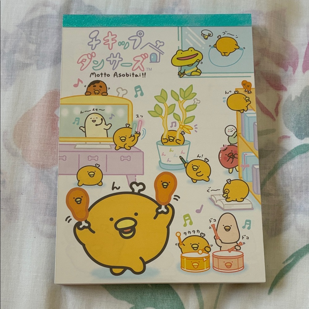 San-X Chickip dancers Memo pad brand new made in Japan